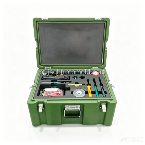 Rotomoldagem Rotomoldada com Rodas para Equipamentos Sensíveis